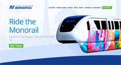 Desktop Screenshot of lvmonorail.com