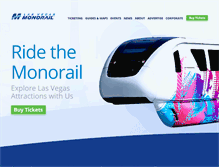 Tablet Screenshot of lvmonorail.com